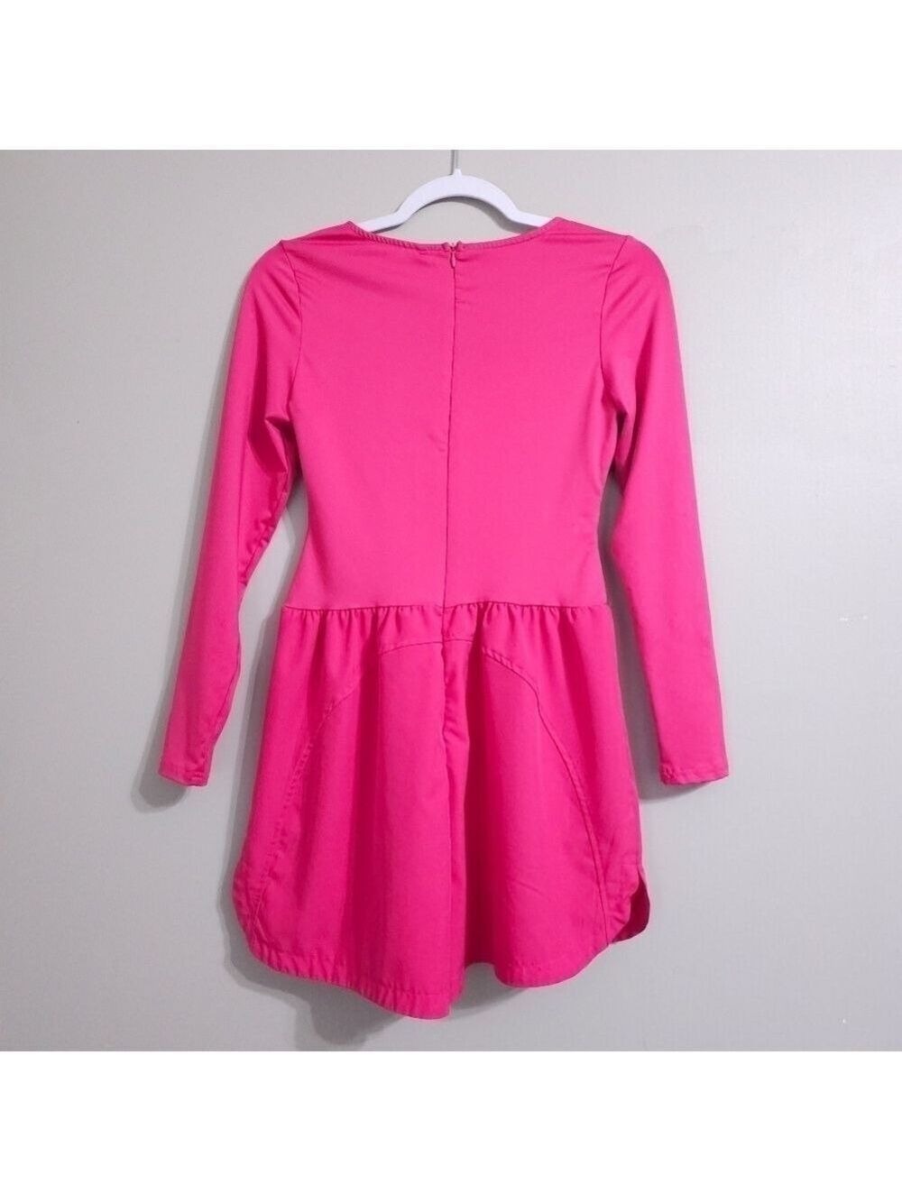Boutique Athletic Long Sleeved Romper - Magenta Pink size small - Picture 4 of 7